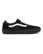 Zapatillas de Skateboard Vans Gilbert Crockett negras con banda lateral sidestripe blanca para hombre 