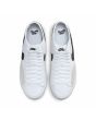 Zapatillas de Skateboard Nike SB Blazer Court Mid Premium blancas para hombre superior