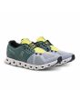Zapatillas On Running Cloud 5 verde oliva y gris para hombre frontal