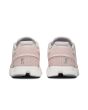 Zapatillas On Running Cloud 5 Shell White rosa pálido y blanco para mujer posterior