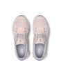 Zapatillas On Running Cloud 5 Shell White rosa pálido y blanco para mujer superior