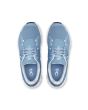 Zapatillas On Running Cloud 6 Chambray-White para mujer cordones de atado rápido