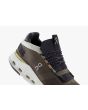 Zapatillas ON Running Cloudnova Ivy Eclipse verdes y grises para hombre malla transpirable