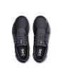 Zapatillas impermeables ON Running Cloud 6 Waterproof color Negro-Negro para mujer cordones de atado rápido