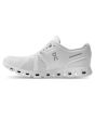 Zapatillas On Running Cloud 5 blancas para mujer izquierda