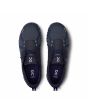 Zapatillas On Running Cloud 5 Waterproof color Azul Marino-Tinta para hombre atado rápido