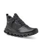 Zapatillas On Running Cloud Hi Waterproof negras para hombre frontal