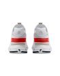 Zapatillas On Running Cloudnova blancas y rojas para hombre posterior