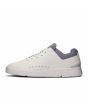 Zapatillas On Running The Roger Advantage color blanco y gris fósil para hombre izquierda