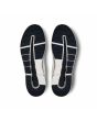 Zapatillas On Running The Roger Advantage color blanco y azul medianoche para hombre suela