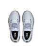 Zapatillas impermeables On Running Cloud 6 Waterproof Grises Heather-Metal para mujer cordones de atado rápido