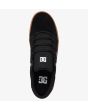 Zapatillas de skate DC Shoes Hyde Black Gum para Hombre superior