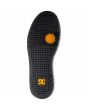 Zapatillas de cuero DC Shoes Manteca 4 marrones y negras para hombre posterior
