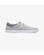 Zapatillas de Skate DC Shoes Trase TX SE en color gris y suela blanca para hombre