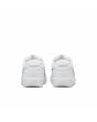 Zapatillas de skate Nike SB Force 58 Premium blancas con logo Swoosh negro para hombre posterior