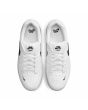 Zapatillas de skate Nike SB Force 58 Premium blancas con logo Swoosh negro para hombre superior