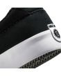 Zapatillas de Skateboard Nike SB Shane O'Neill para hombre en color negro y suela de goma blanca talón