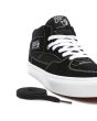 Zapatillas de Skate Vans Half Cab negras y blancas Unisex cordones