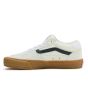 Zapatillas de Skate Vans Rowan Beige y Goma para hombre izquierda