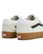 Zapatillas de Skate Vans Rowan Beige y Goma para hombre posterior