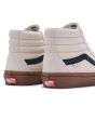 Zapatillas de Skate Vans SK8-Hi beige y goma para hombre posterior