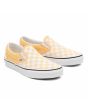 Zapatillas Vans Classic Slip-On Checkerboard Amarillas frontal