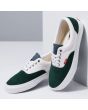 Zapatillas de lona Vans Era Varsity Canvas verdes para hombre lateral