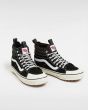 Zapatillas impermeables Vans MTE Sk8-Hi Negras y Blancas para hombre frontal
