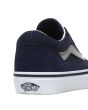 Zapatillas de skate vans Old Skool en color azul para niño de 8 a 16 años  posterior