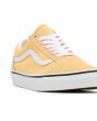 Zapatillas Vans Old Skool amarillas con banda lateral blanca Unisex cordones