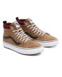 Zapatillas de caña alta Vans SK8-Hi MTE-1 Plaid marrones Unisex frontal