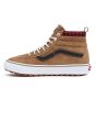 Zapatillas de caña alta Vans SK8-Hi MTE-1 Plaid Marrones Unisex izquierda