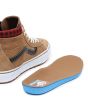 Zapatillas de caña alta Vans SK8-Hi MTE-1 Plaid Marrones Unisex plantilla