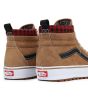 Zapatillas de caña alta Vans SK8-Hi MTE-1 Plaid Marrones Unisex posterior