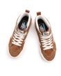 Zapatillas de caña alta Vans SK8-Hi MTE-1 en color marrón con banda lateral y suela blanca Unisex superior