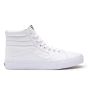 Zapatillas altas Vans Sk8-Hi True White blancas derecha