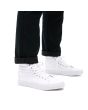 Zapatillas altas Vans Sk8-Hi True White blancas puestas