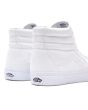 Zapatillas altas Vans Sk8-Hi True White blancas posterior