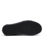 Zapatillas Vans Sk8-Low negras con banda lateral blanca suela