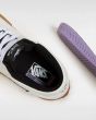 Zapatillas Vans Skate Half Cab color Blanco Envejecido para hombre plantilla PopCush