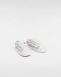 Zapatillas Vans con cierre de velcro Old Skool V Ballet Skaticorn Blanco-Rosa para bebé 1-4 años frontal