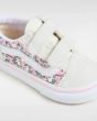 Zapatillas Vans con cierre de velcro Old Skool V Ballet Skaticorn Blanco-Rosa para bebé 1-4 años unicornios