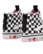 Zapatillas Vans TD SK8-Hi con cremallera Candy Hearts checkerboard para bebé posterior
