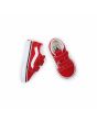 Zapatillas Vans TD Old Skool rojas con velcro para niños de 1 a 4 años superior