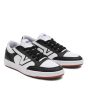 Zapatillas Vans Two Tone Lowland ComfyCush negras y blancas para hombre frontal