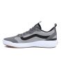 Zapatillas Vans UltraRange EXO grises con sidestripe negra para hombre izquierda