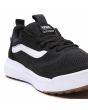 Zapatillas Vans Ultrarange Rapidweld negras con banda lateral blanca frontal 