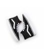 Zapatillas de caña alta Vans UY Sk8-Hi Junior negras con banda lateral blanca para niños de 4 a 8 años superior