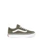 Zapatillas Vans UY Old Skool verdes con banda lateral blanca para niño 4 a 8 años