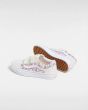Zapatillas con cierre de velcro Vans Old Skool V Unicorn Blancas y Rosas para niño/a 4-8 años suela waffle